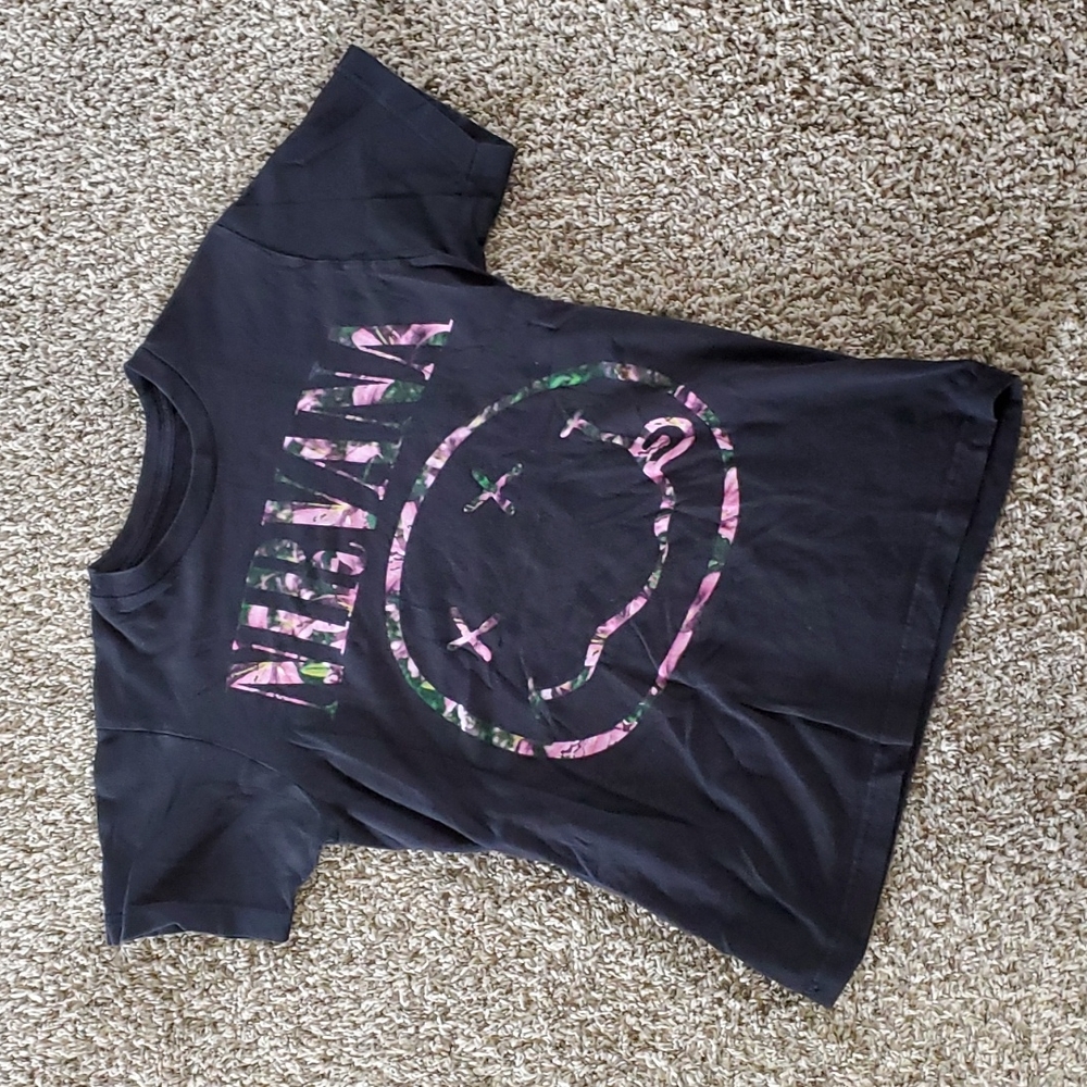 Nirvana Bloom Logo Shirt